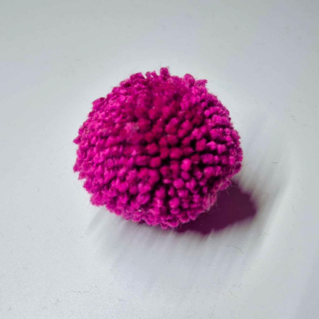 Pom pom keyrings