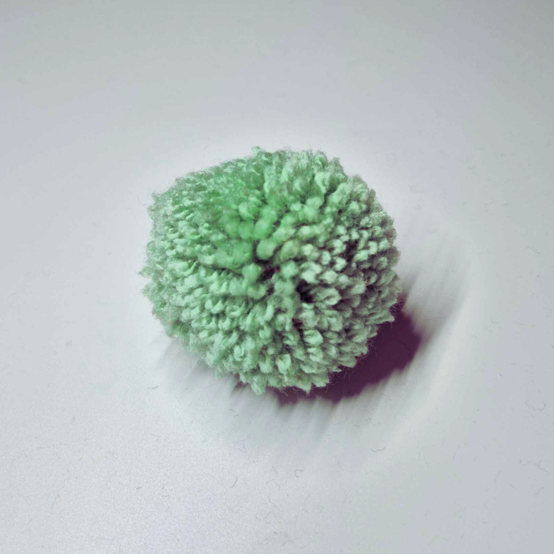 Pom pom keyrings