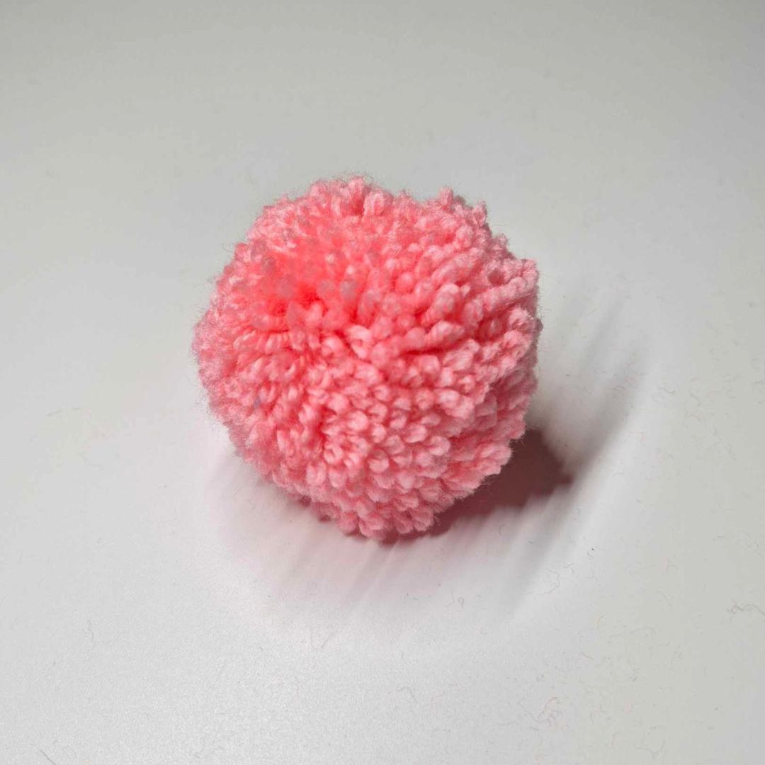 Pom pom keyrings