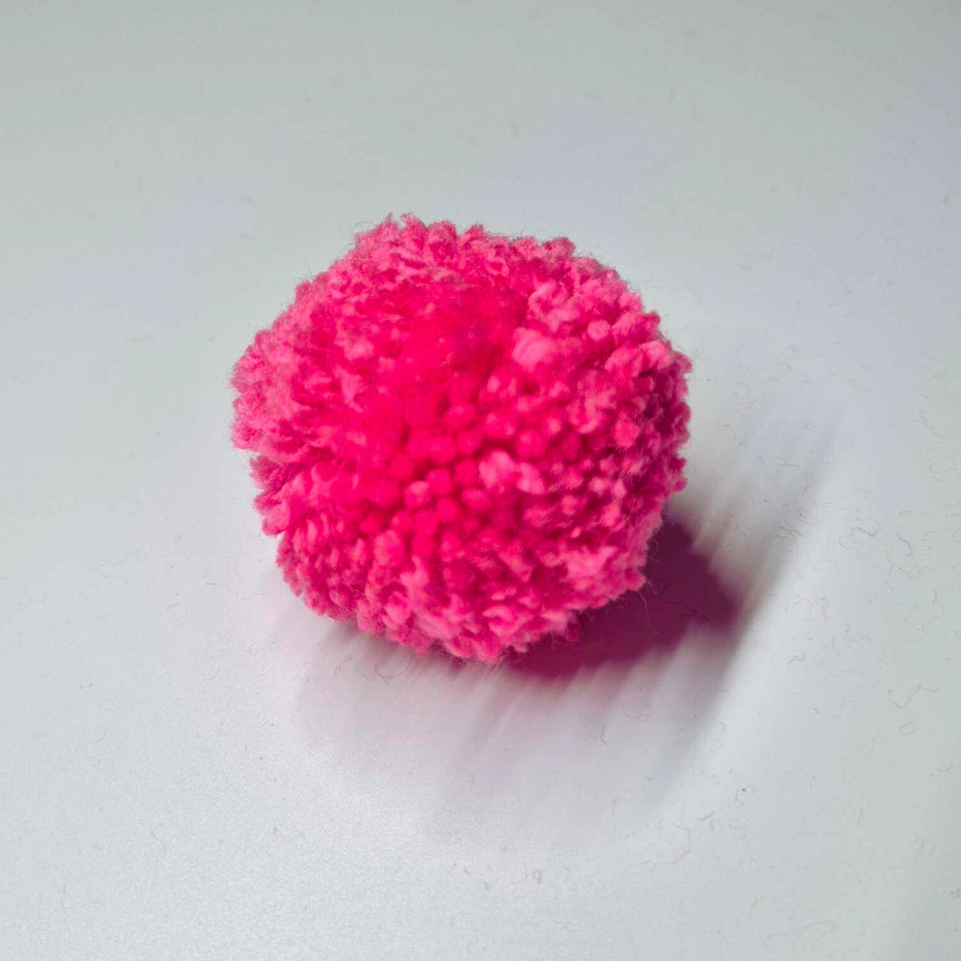 Pom pom keyrings